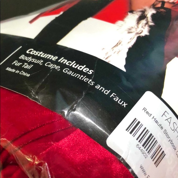 Red Haute Storybook Costume - Picture 6 of 9